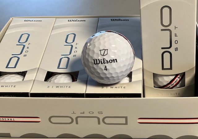 balles de golf duo soft wilson