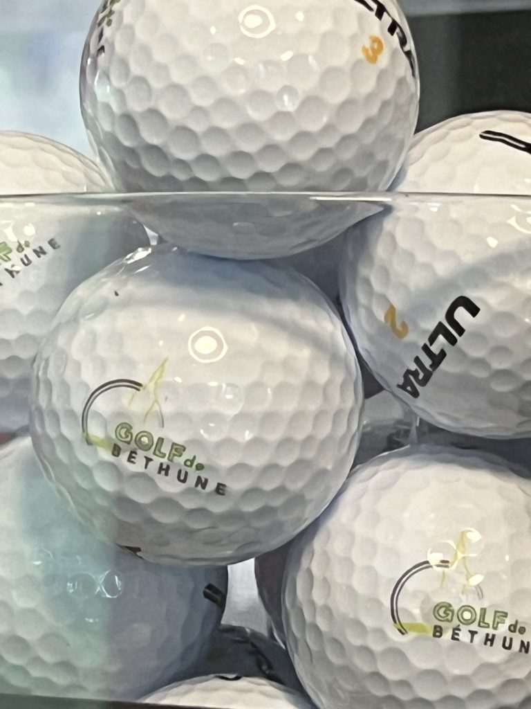 balles logotées golf de béthune